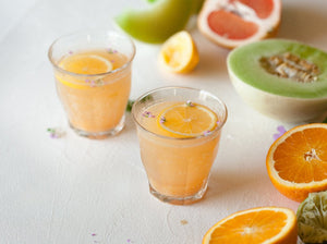Citrus and Honeydew Sparkling Tea Punch