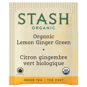 Organic Lemon Ginger Green Tea